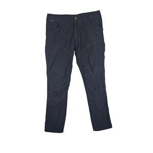 KUHL Men's Renegade Rock Pant 34x30.5 Ink Black UPF 50+ Stretch